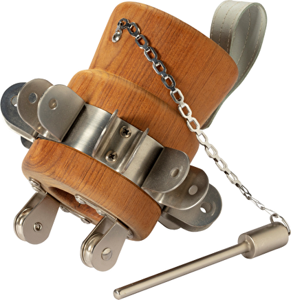 Schuiver compleet voor teakwood parasol 8-delig