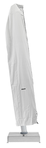 Beschermhoes met staaf en ritssluiting, 345 × 80 cm passend bij parasolgrootte in cm: Ø 400 / Ø 500 / 400 × 400 / 450 × 350, Ambiente / Ambiente Nova