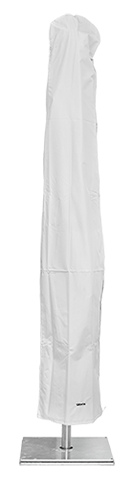 Glatz beschermhoes met staaf en ritssluiting  Teakwood, met zwart logo