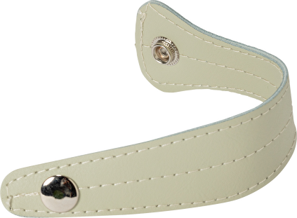 Leren koordbevestiging met drukknop voor teakwood parasol