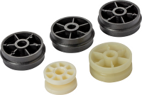 Complete set rollagers voor wagen Sombrano