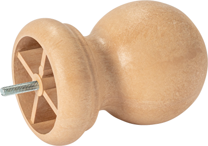 [GL 173 02 001 000] Top voor Piazzino Ø78x114, kunststof (imitatie eucalyptushout)